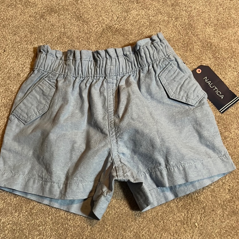 Girls NWT shorts by Nautica, Sz 4